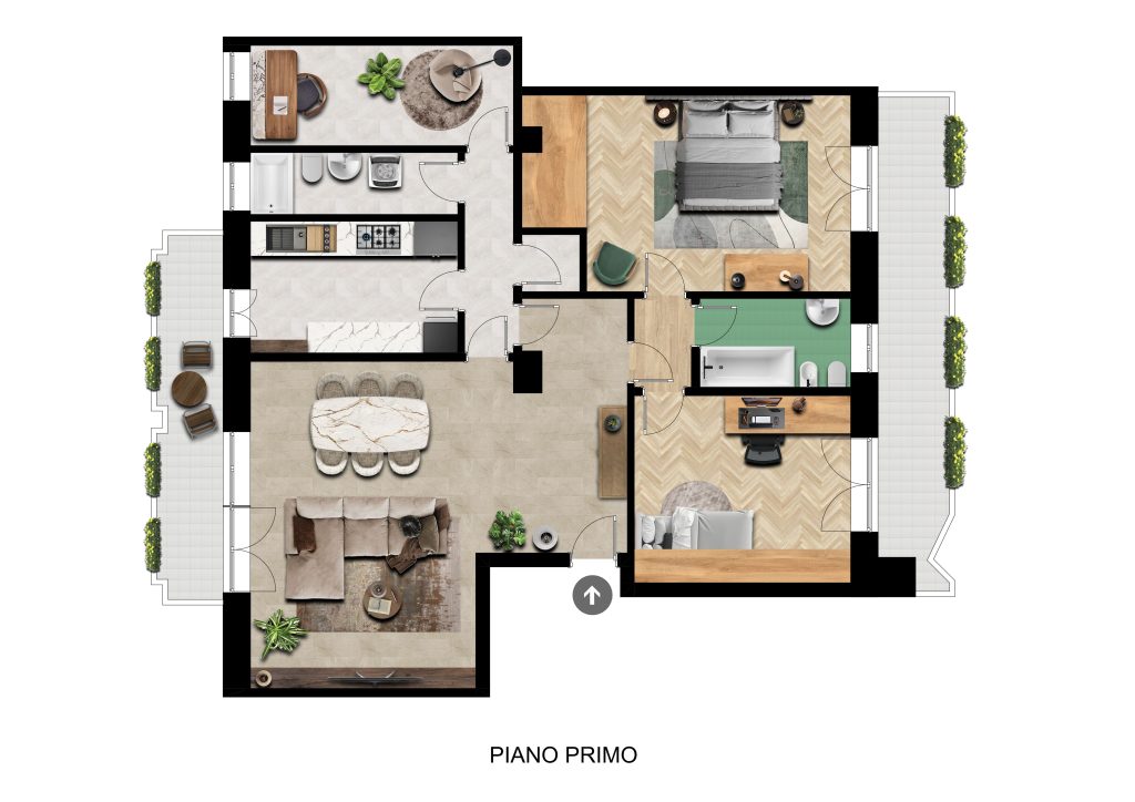 Appartamento Via Melchiorre Gioia Milano Silvana Guidetti COnsulente Immobiliare
